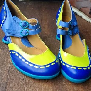 Fluevog low heel Mary janes, size 9